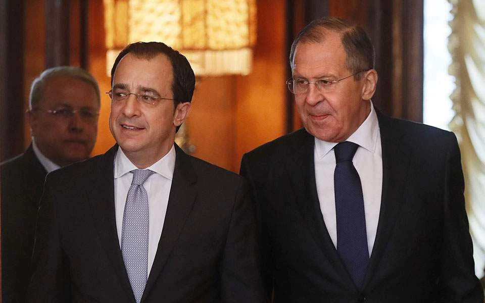 Συνάντηση Χριστοδουλίδη – Λαβρόφ στη Μόσχα